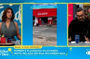 Programa Melhor da Tarde, da Band (Foto: Reprodução)