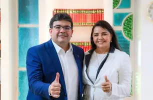 Rafael Fonteles e Teresa Brito (Foto: Arquivo Pessoal)