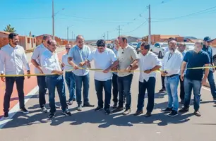 Rafael Fonteles inaugura pista de pouso e decolagem em Bom Jesus (PI) (Foto: Reprodução)