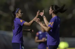 Seleção brasileira vence China em último jogo antes da copa de futebol feminino (Foto: Foto: Thais Magalhães/CBF)