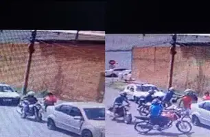 Servidora é assaltada na porta de casa ao chegar com mocociclsta de app (Foto: Conecta Piauí)