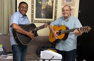 Silvio Mendes e Joel Rodrigues (Foto: Reprodução)