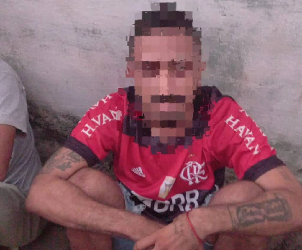 Suspeito preso