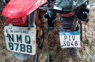 Veículos recuperados (Foto: Divulgação/ PM-PI)