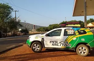 Viatura da Polícia Militar em Parnaíba (Foto: Divulgação)