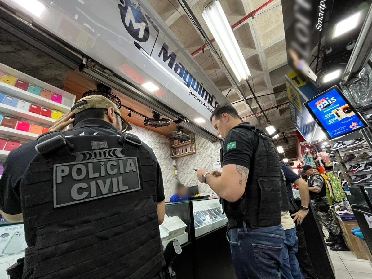 Ação no Shopping da Cidade