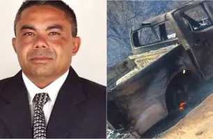 Acidente com o ex-prefeito de Curimatá (Foto: Reprodução)