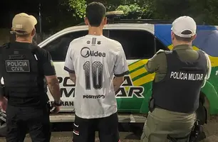 Acusado de roubo e receptação (Foto: Conecta Piauí)