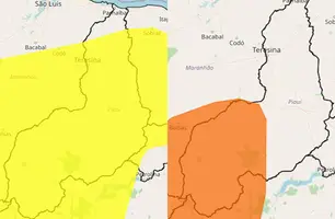 Alertas emitidos pelo alerta (Foto: Reprodução/Inmet)