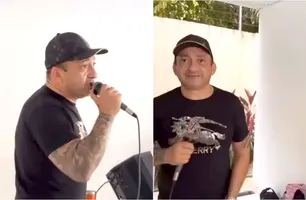 Beto Rego soltou a voz (Foto: Reprodução)