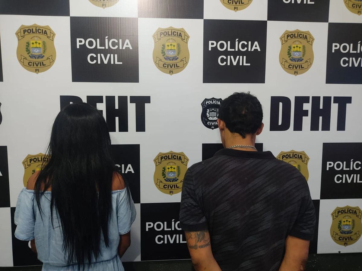 Casal preso em Piripiri