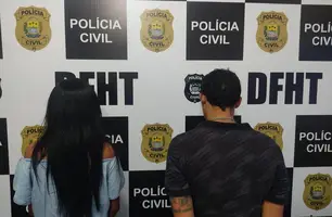 Casal preso em Piripiri (Foto: Divulgação/ PC-PI)