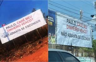 Cobrança inusitada em Teresina (Foto: Reprodução)