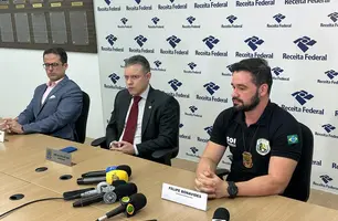 Coletiva de imprensa (Foto: Tiago Moura/Conecta Piauí)