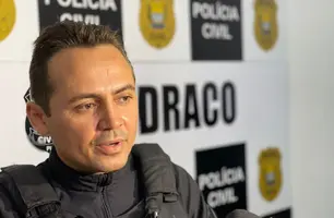 Coordenador do DRACO, delegado Charles Pessoa (Foto: Tiago Moura/ Conecta Piauí)