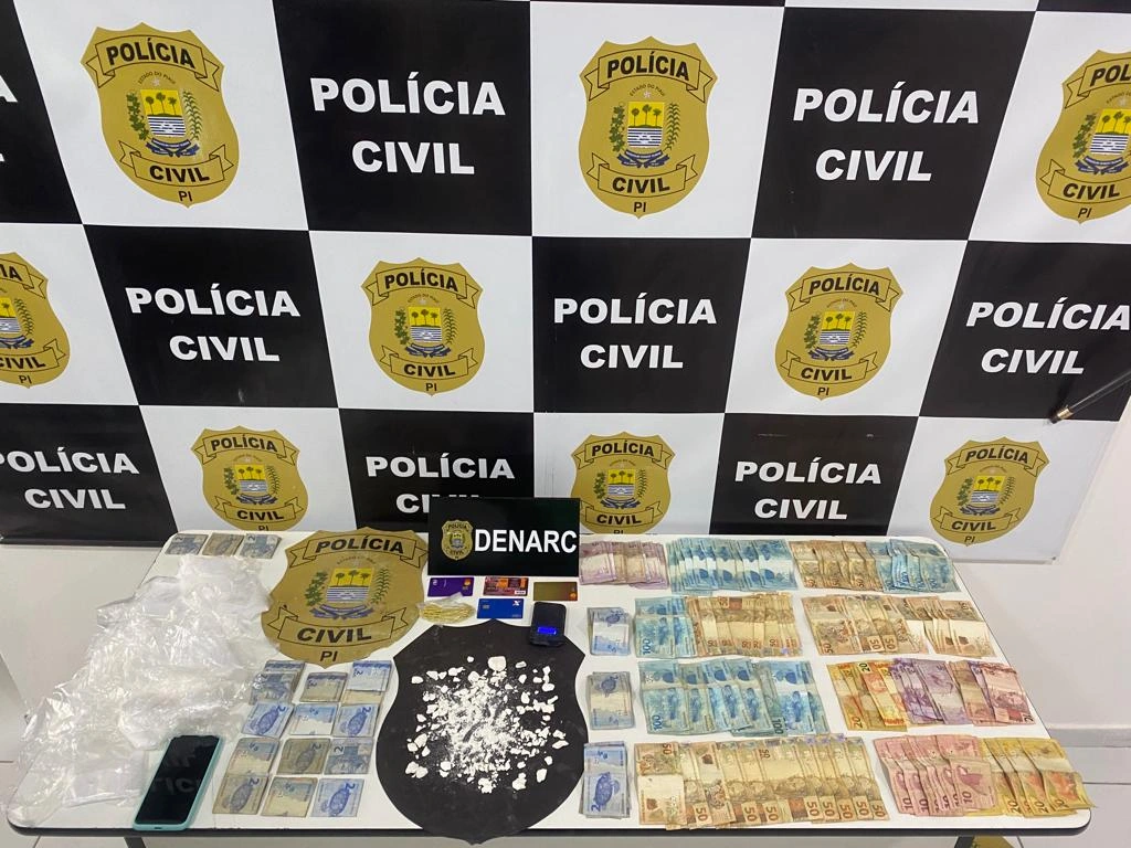Denarc cumpre mandados e prende uma pessoa na zona sul de Teresina