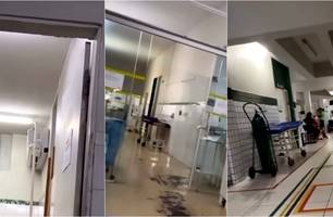 Descaso em hospital de Teresina (Foto: Reprodução)