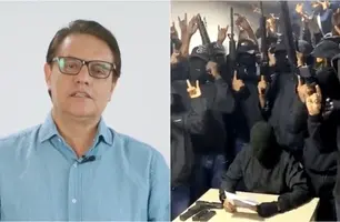 Fernando Villavicencio e facção 'Los Lobos' (Foto: Reprodução)
