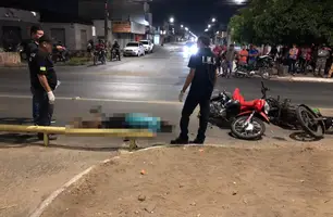 Homem morre em acidente em Teresina (Foto: Conecta Piauí)