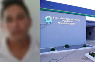 Homem preso em Parnaíba (Foto: Divulgação)