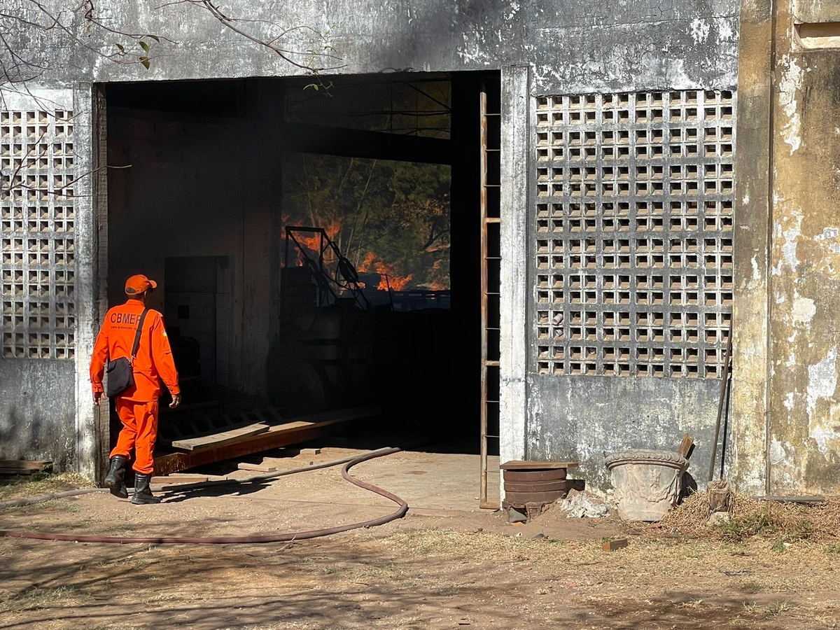 Incêndio no Saci, em Teresina