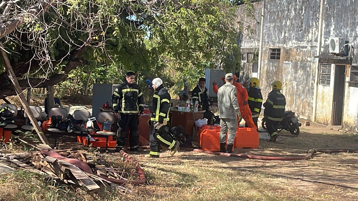 Incêndio no Saci, em Teresina