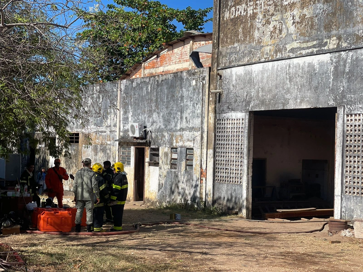 Incêndio no Saci, em Teresina