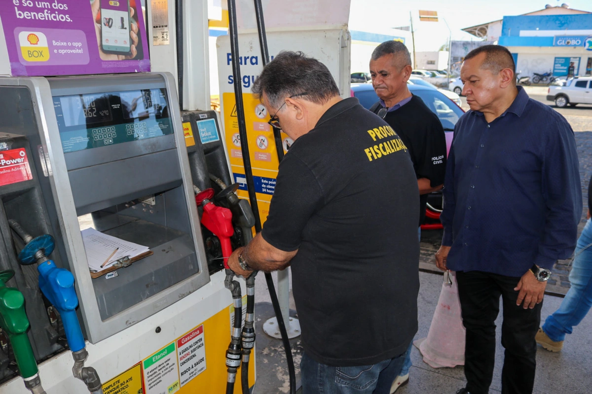 Interdição de bombas em postos de combustíveis