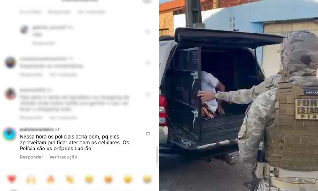 Investigado por calúnia contra policiais