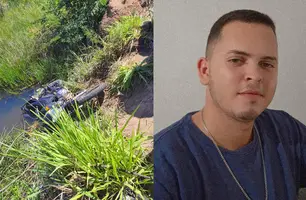 Jovem morre após acidente em Água Branca (Foto: Divulgação/ PM-PI)