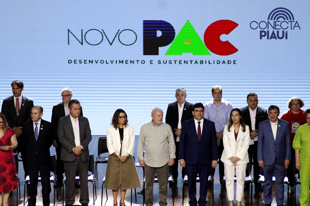 Lançamento de obra do PAC