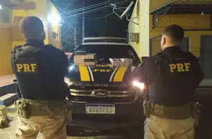 Material apreendido (Foto: Divulgação/PRF)