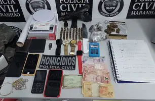 Material apreendido (Foto: Divulgação/ PC-MA)