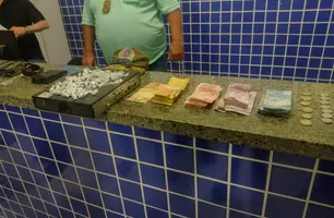 Material apreendido (Foto: Divulgação/SSP)