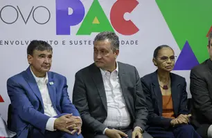 Ministros Wellington Dias, Rui Costa e Marina Silva, respectivamente (Foto: Stefanny Sales/Conecta Piauí)