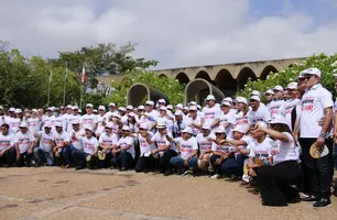 Mobilização de prefeitos (Foto: Stefanny  Sales / Conecta Piauí)