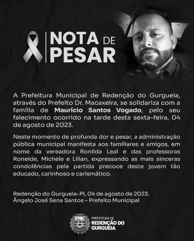 Nota de pesar