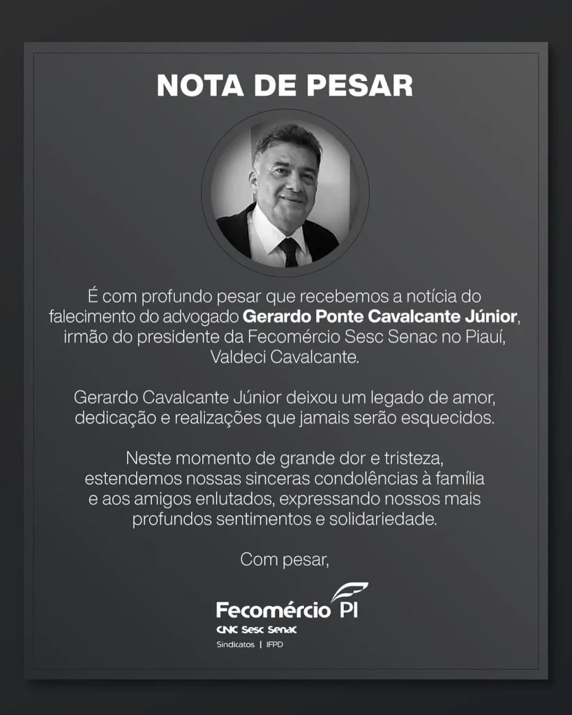 Nota de pesar