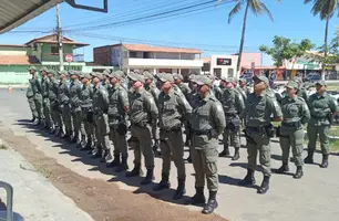 Novos policiais para o litoral do Piauí (Foto: Divulgação/ PM-PI)