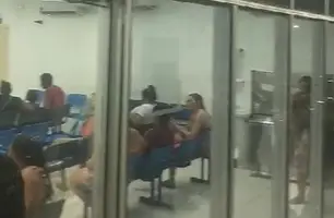 O homem foi encaminhado para a UPA do Promorar (Foto: Reprodução)