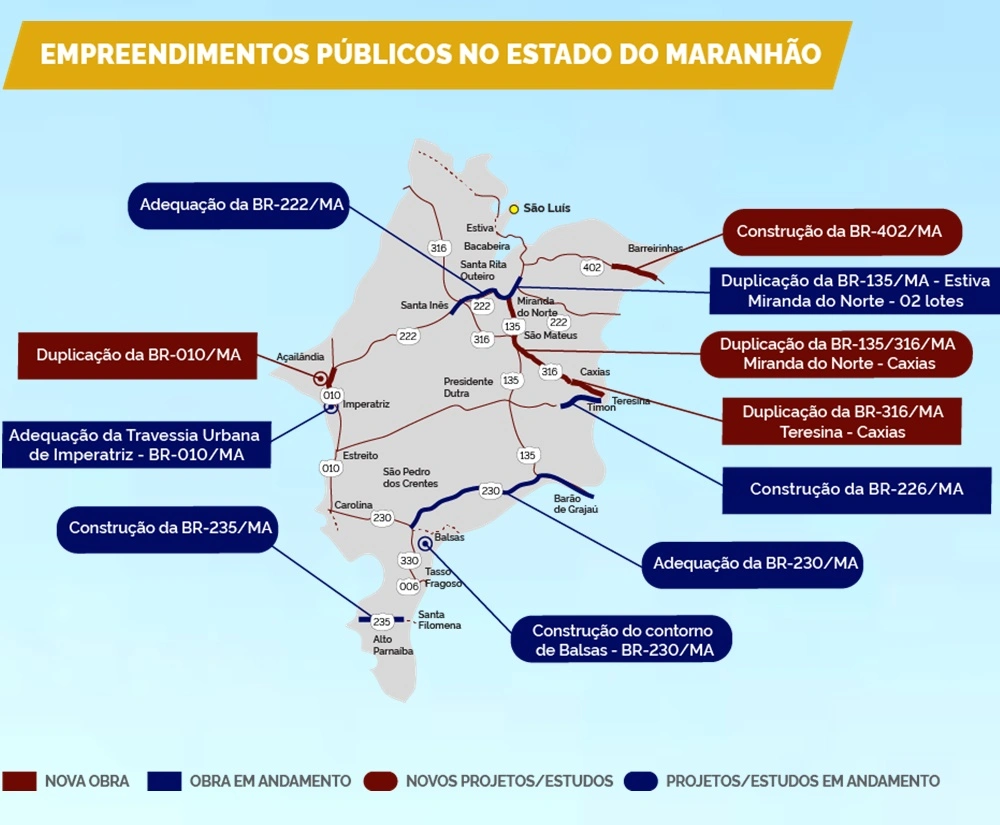 Obras do PAC no Maranhão