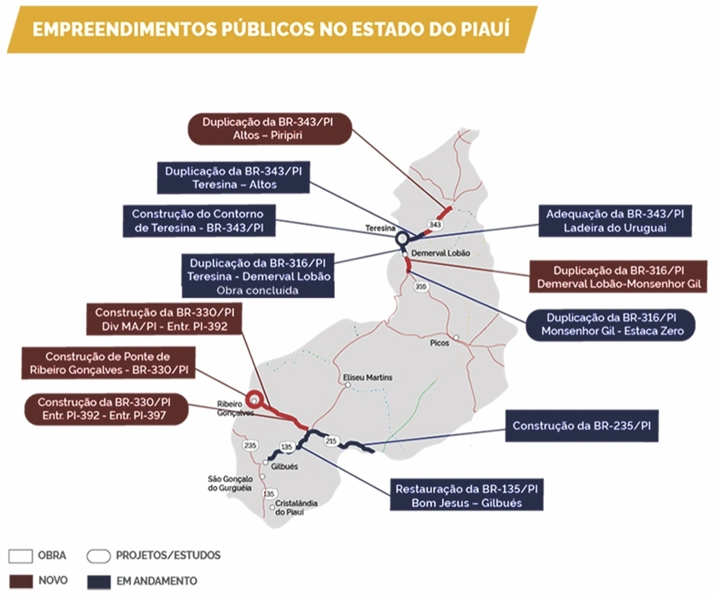 Obras do PAC no Piauí