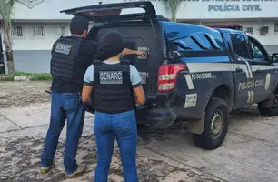 Polícia Civil participa de prisão de foragida em São Luís (Foto: Divulgação/ PC-PI)