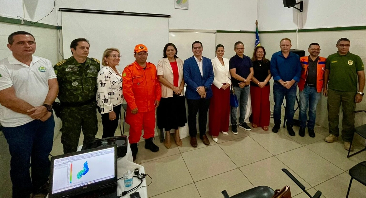 Prefeita de Pimenteira participa de lançamento do Plano de Ação para a Prevenção e Controle de Queimadas