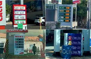 Reajuste do preço dos combustíveis (Foto: Tiago Moura / Conecta Piauí)