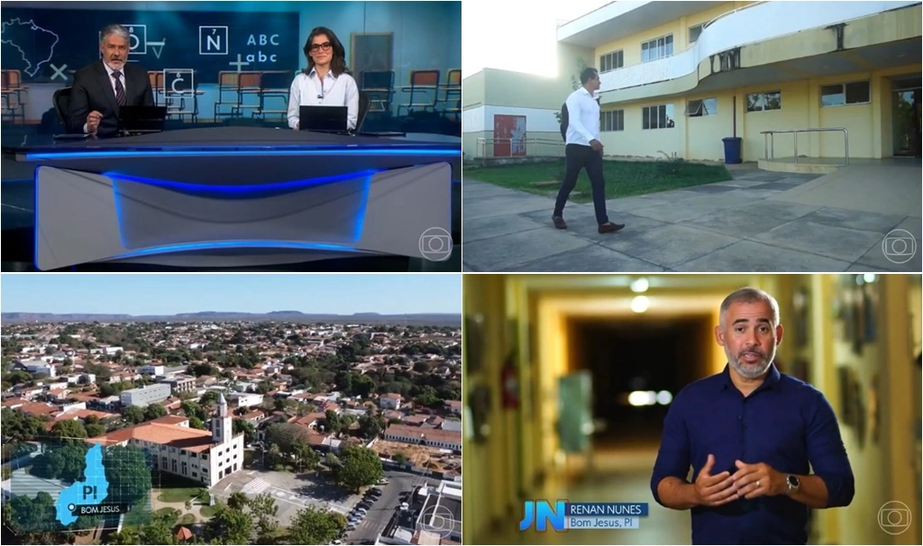 Reportagem no Jornal Nacional