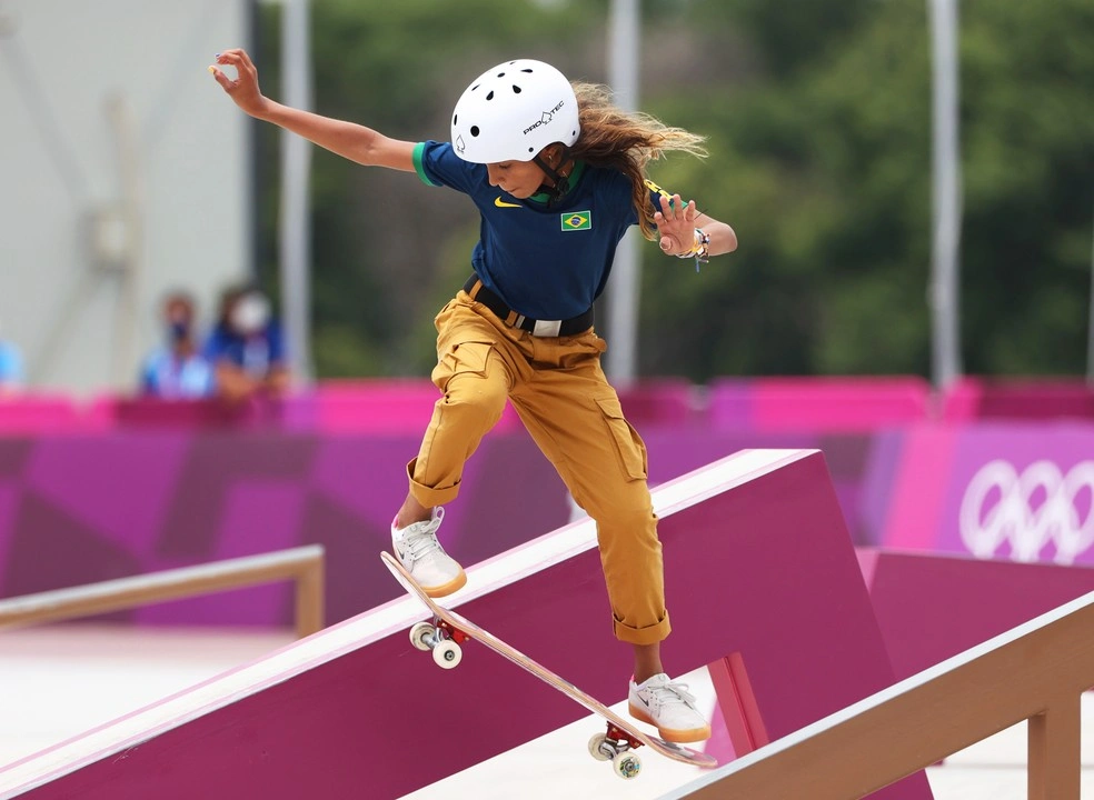 Rayssa Leal é prata na final do Mundial de Skate Street 2023 em Tóquio