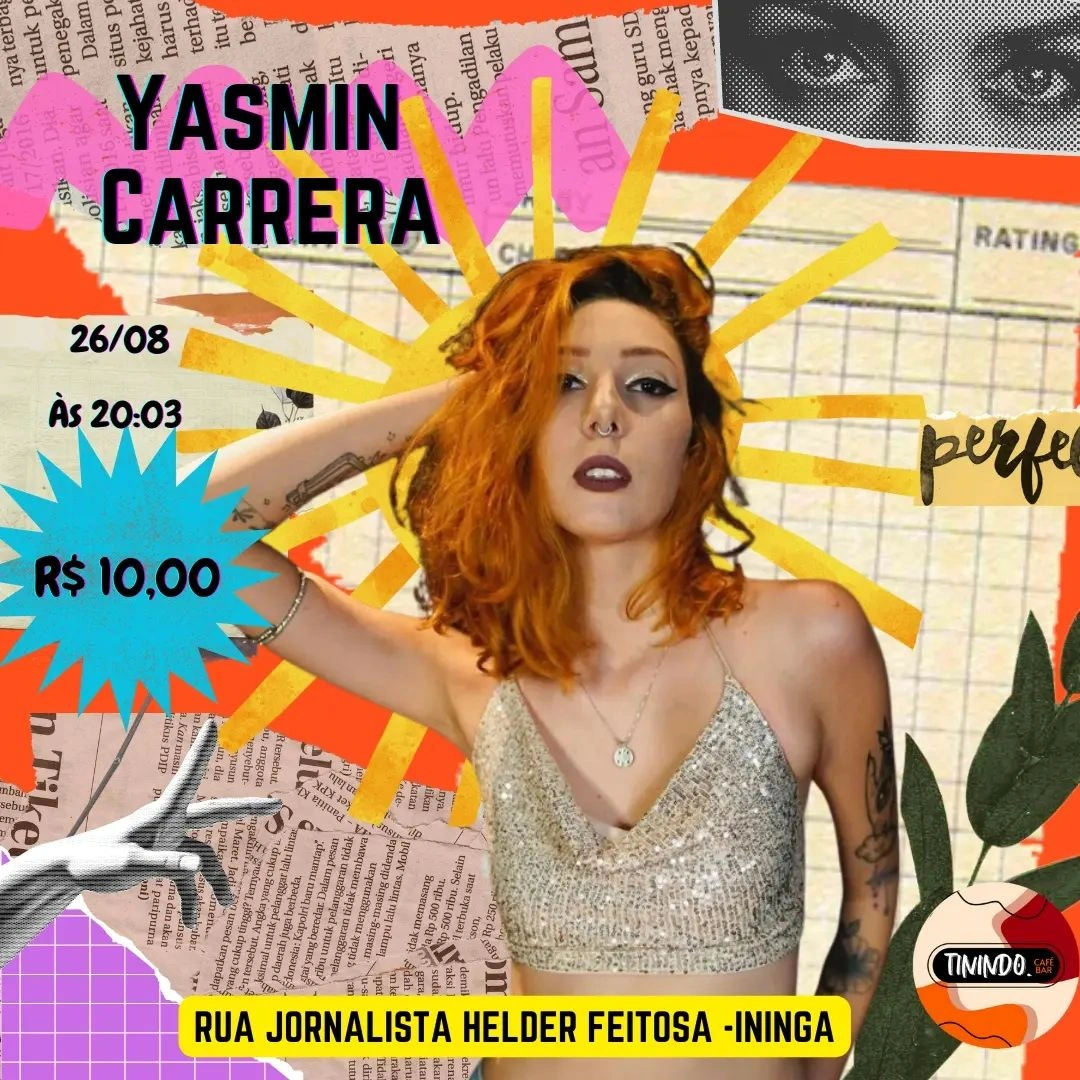 Tinindo & Trincando recebe Yasmin Carrera no sábado