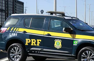 Viatura da PRF-PI (Foto: Stefanny Sales / Conecta Piauí)