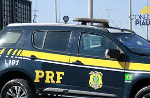 Viatura PRF-PI (Foto: Stefanny  Sales / Conecta Piauí)